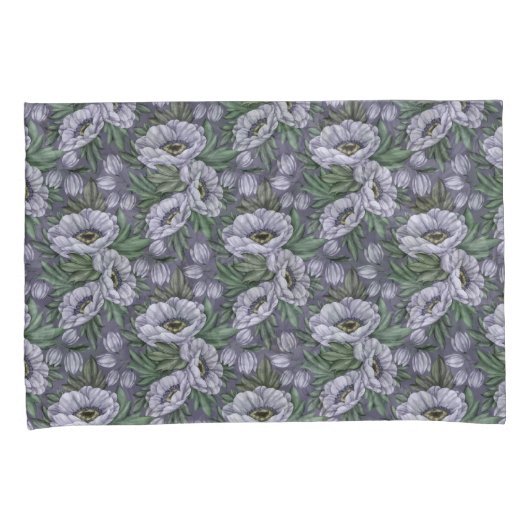 Moonlit Bloom Pillow Covers (Vorderseite-Rechts)