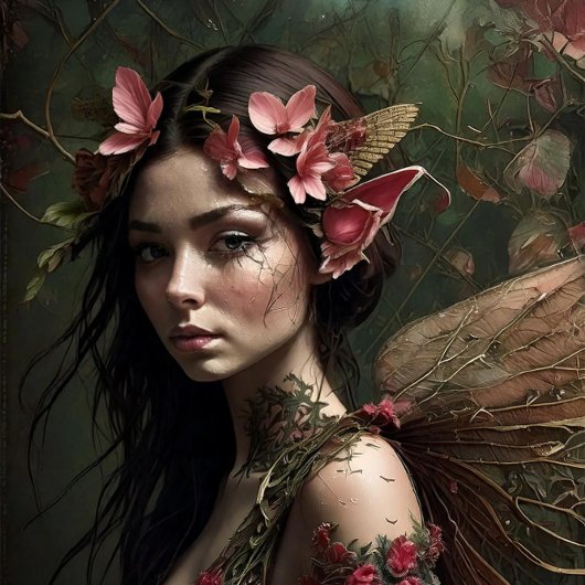 Moonlit Blossom Seidenpapier