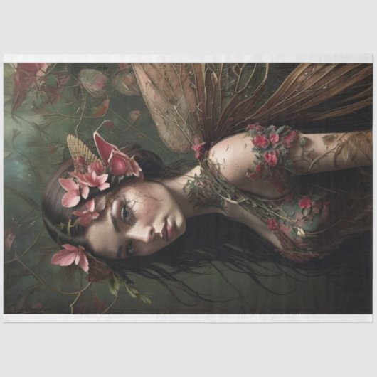 Moonlit Blossom Seidenpapier (Vorderseite)