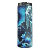 Moonlit Blue Dragon Realm Thermosbecher (Rückseite)