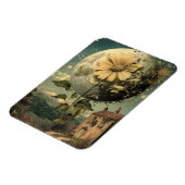 Moonlit Blume und Vintager Charme Magnet (Linke Seite)