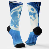 Moonlit Bond – The Wolf and the Gothic Fairy.   Socken (Gewinkelt)