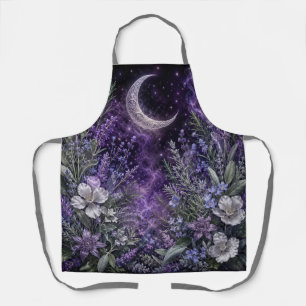 Moonlit Botanica Floral Schürze
