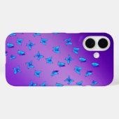 Moonlit Butterflies iPhone 16 Case - Whimsical Art (Rückseite (Horizontal))