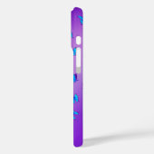 Moonlit Butterflies iPhone 16 Case - Whimsical Art (Rückseite / Links)