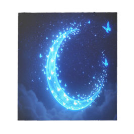 Moonlit Butterfly Journal - Magische Kommentare Notizblock