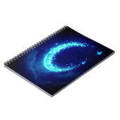 Moonlit Butterfly Journal - Magisches Notebook Notizblock (Linke Seite)