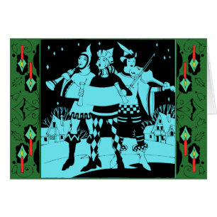 Moonlit Caroling Trio