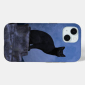 Moonlit Cat Case-Mate iPhone Hülle (Rückseite (Horizontal))