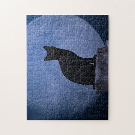 Moonlit Cat Puzzle (Vertikal)