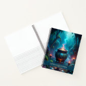 Moonlit Cauldron Grimoire - MondHexenzauber Notizblock (Innenseite)