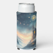 Moonlit Celestial Castle Selters Dosenkühler (Seltzer Vorderseite)