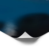 Moonlit Celestial Elegante Poster (Ecke)