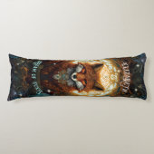 Moonlit Celtic Fox Personalised Nature Lover Fox Seitenschläferkissen (Vorderseite)
