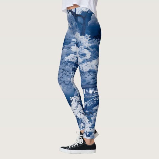 Moonlit Cherry Blossom Leggings (Links)