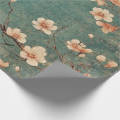 Moonlit Cherry Blossom Serenity Geschenkpapier (Ecke)