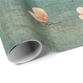 Moonlit Cherry Blossom Serenity Geschenkpapier (Rolleneckpunkt)