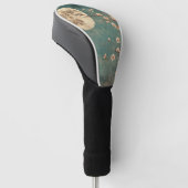 Moonlit Cherry Blossom Serenity Golf Headcover (angewinkelt)