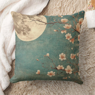 Moonlit Cherry Blossom Serenity Kissen