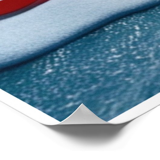 Moonlit Christmas Poster (Ecke)