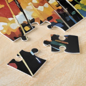 Moonlit City Street Puzzle (Seite)