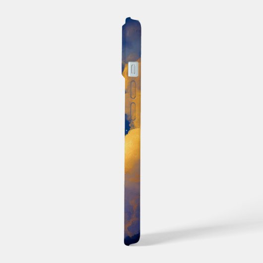 Moonlit Clouds iPhone 15 Case  iPhone 15 Hülle (Linke Seite)