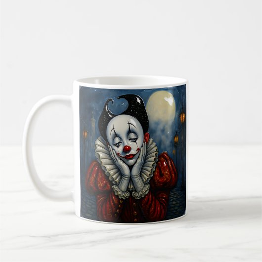 Moonlit Clown Kaffeetasse (Links)