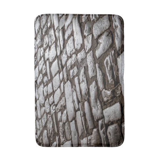 Moonlit Cobblestones Badematte (Vorderseite Vertikal)