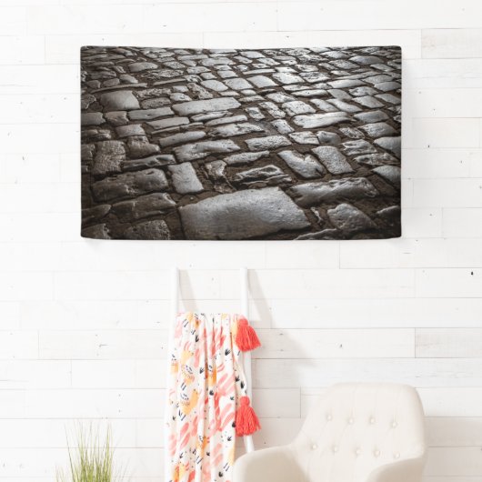 Moonlit Cobblestones Banner (Insitu)