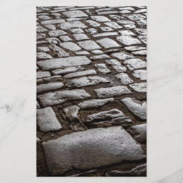 Moonlit Cobblestones Briefpapier