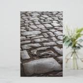 Moonlit Cobblestones Briefpapier (Stehend Vorderseite)