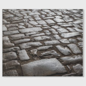 Moonlit Cobblestones Geschenkpapier (Flach)
