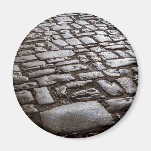 Moonlit Cobblestones Magnet (Vorne)