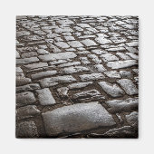 Moonlit Cobblestones Magnet (Vorne)