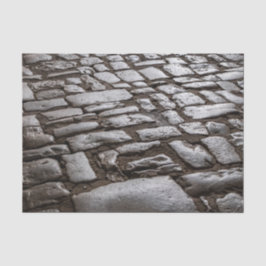Moonlit Cobblestones Seidenpapier