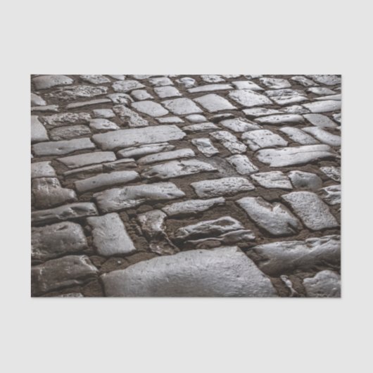 Moonlit Cobblestones Seidenpapier (Vorderseite)