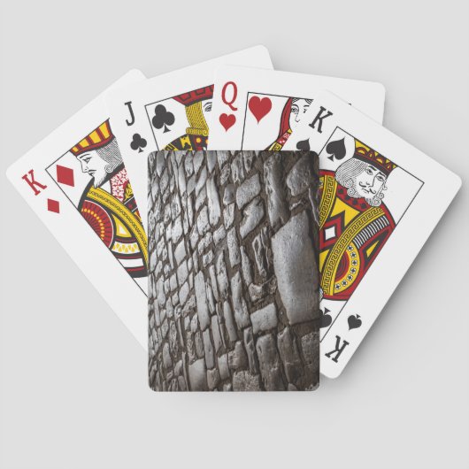 Moonlit Cobblestones Spielkarten (Rückseite)