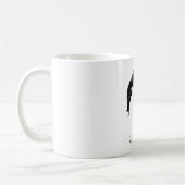 Moonlit Corgi Mischief Kaffeetasse (Links)