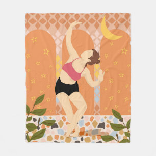 Moonlit Dance Fleecedecke