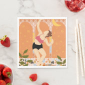 Moonlit Dance Serviette (Beispiel)