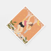 Moonlit Dance Serviette (Ecke)