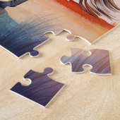 Moonlit Dance Zebras in Love Puzzle (Seite)