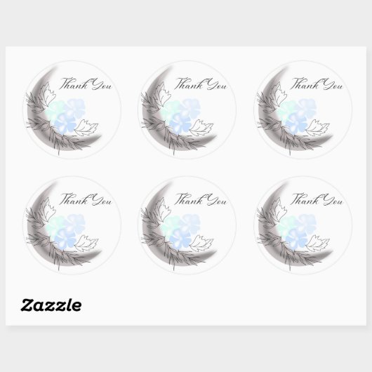 Moonlit Danke, Sticker (Blatt)