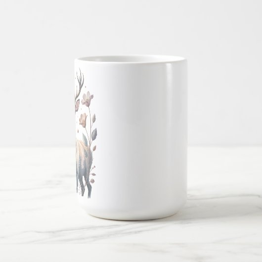 Moonlit Deer Glow Kaffeetasse (Mittel)