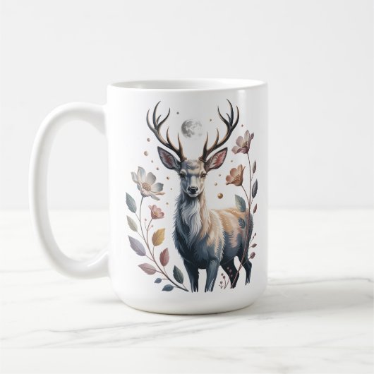 Moonlit Deer Glow Kaffeetasse (Links)
