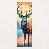 Moonlit Deer Stance Yogamatte (Vorderseite)