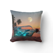 Moonlit Delphine: Ozeanglühen in einer Flasche & A