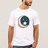 Moonlit Dreams Crescent T - Shirt (Vorderseite)
