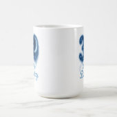 Moonlit Dreißig: Starry Birthday Tasse (Mittel)