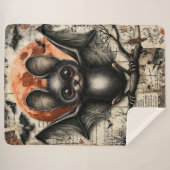 Moonlit Echo: Das Velvet-Flügel-Sentinel Sherpadecke (Vorderseite (Horizontal))